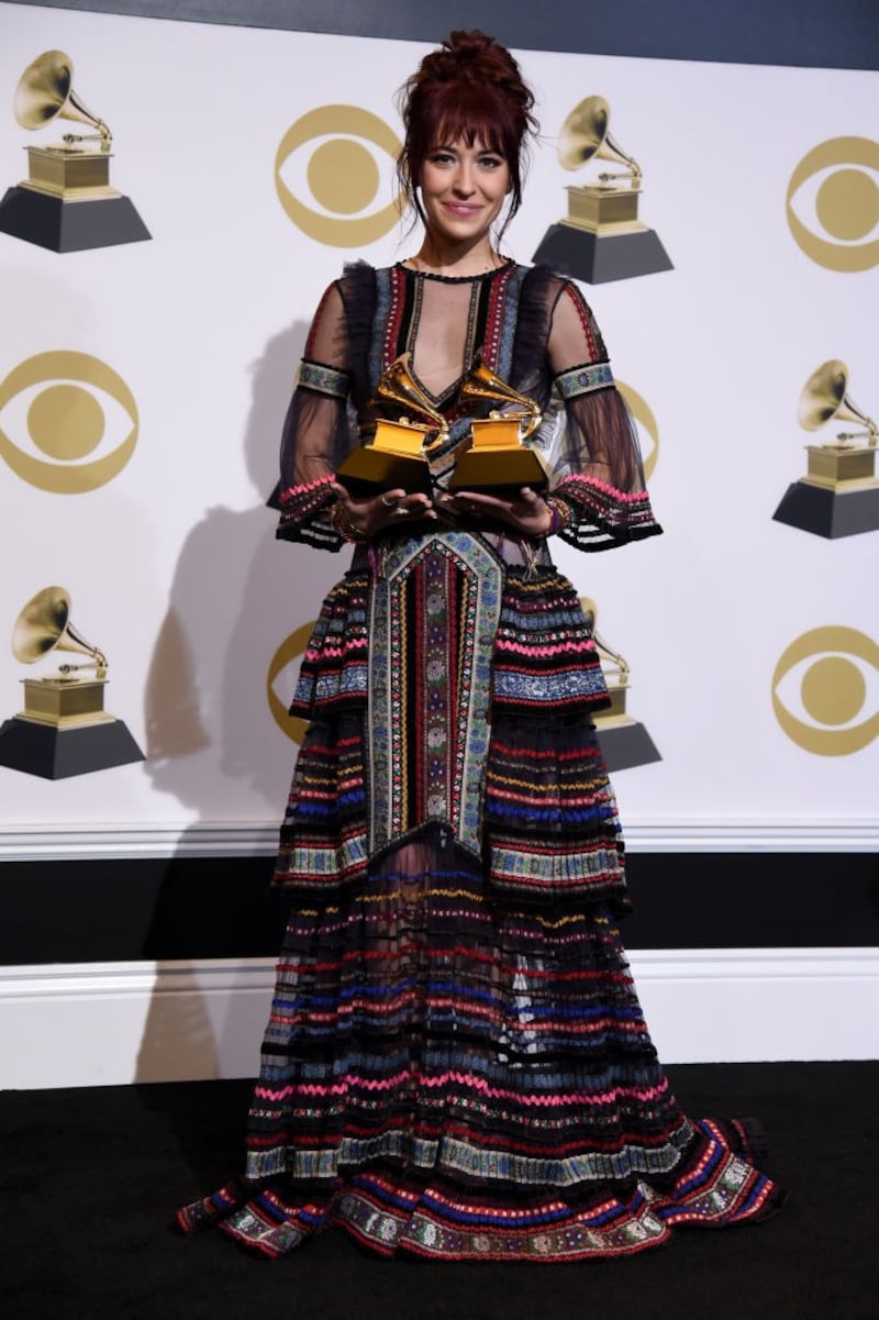 ... internationale Models wie Dita Von Teese oder Grammy-Star Lauren Daigle (im Bild)! (Bild: Getty Images)