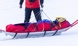 Nach ihrem schrecklichen Sturz im Garmisch-Training lag die Tschechin Tereza Nova lange Zeit im ...