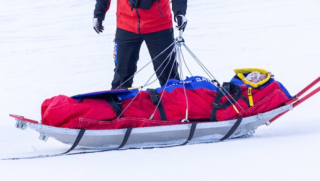 Nach ihrem schrecklichen Sturz im Garmisch-Training lag die Tschechin Tereza Nova lange Zeit im Koma. (Bild: GEPA)