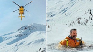 Der Gletscher im Kaunertal dient derzeit als Kulisse für die ZDF-Serie „Die Bergretter“. Echte Bergretter sind in beratender Funktion tätig. (Bild: ZDF/Sabine Finger)