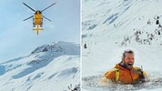 Der Gletscher im Kaunertal dient derzeit als Kulisse für die ZDF-Serie „Die Bergretter“. Echte ...