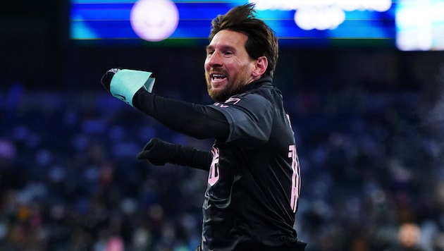 Lionel Messi traf zum entscheidenden 1:0. (Bild: 2025 Getty Images)