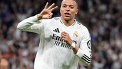 Mbappé zelebrierte seinen Dreierpack gegen Manchester City.