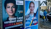 Wahlkampffinale in Deutschland: Die AfD zielt vor allem auf die Jungen ab.