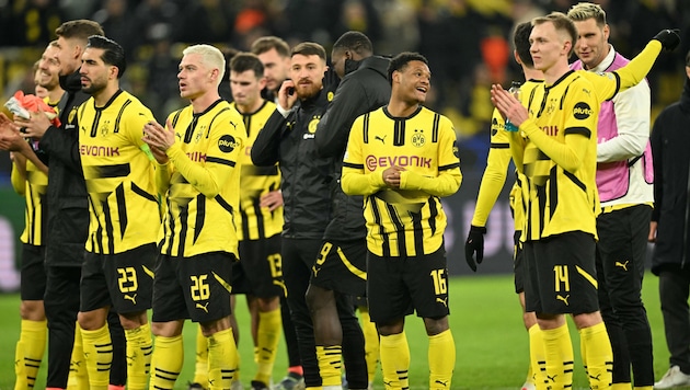 Borussia Dortmund were held to a 0-0 draw against Sporting. (Bild: AFP or licensors)