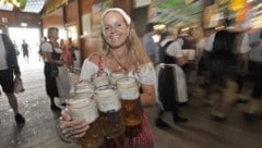 Barbara Stadlhuber wurde als „Wiesn-Babsi“ zur Oktoberfest-Legende. Ihr Fotos gingen um die Welt. (Bild: APA-Picturedesk)