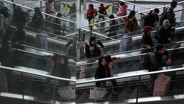 Civil servants do not necessarily have the best reputation worldwide - in China, this is now being countered with an unusual means of exerting pressure. (Bild: AFP)