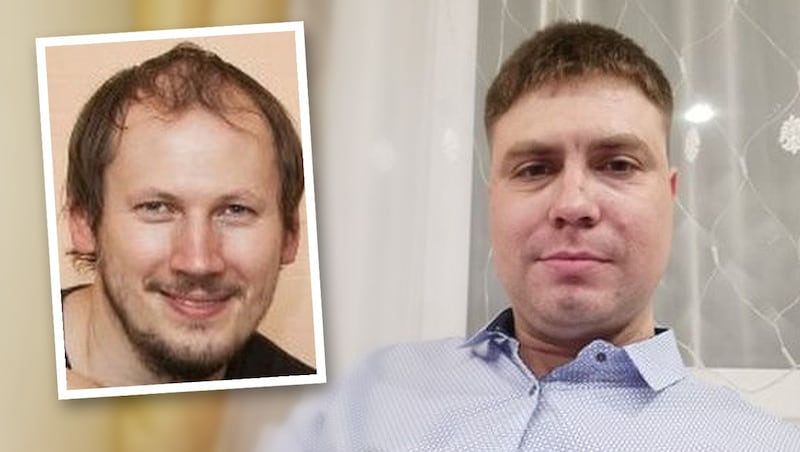 Igor Turashev und Igor Garshin wurden von der deutschen Polizei gesucht, sie könnten auch hinter dem Hacker-Angriff gegen die Stadtgemeinde Tulln  stecken. (Bild: Krone KREATIV/Landeskriminalamt Nordrhein-Westfalen)