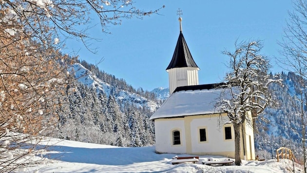 The Antonius Chapel was built by a farmer in 1711. (Bild: Peter Freiberger)