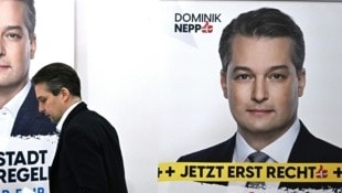 Der Wiener FPÖ-Spitzenkandidat Dominik Nepp (Bild: Roland Schlager)