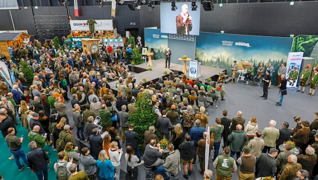 Reger Andrang bei der offiziellen Eröffnung der Messe am Donnerstagvormittag im Messezentrum. (Bild: Markus Tschepp)