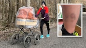Astrid Hinterreiter war mit dem Kinderwagen spazieren, als plötzlich zwei Hunde auf sie ...