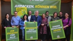 Bei den Gemeindewahlen treten die Grünen in 23 Gemeinden an, in zwölf Kommunen stellen sie einen eigenen Bürgermeisterkandidaten. (Bild: Grüne)