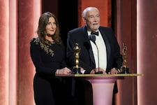 Barbara Brocoli und Michael G. Wilson (Bild: Chris Pizzello/Invision/AP)