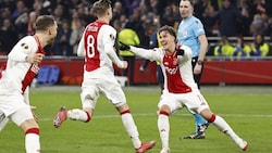 Jubel bei Ajax Amsterdam (Bild: EPA)