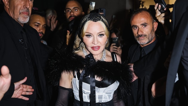 Singer Madonna is not a big fan of Donald Trump. The fact that he is now also being celebrated as king is highly repugnant to her! (Bild: Viennareport)