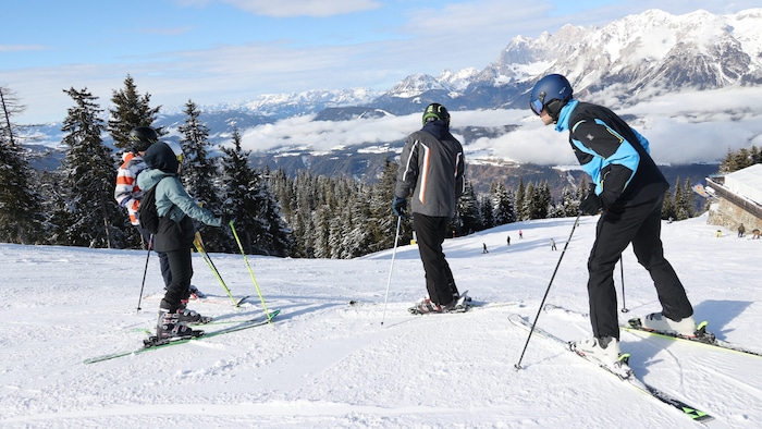 Auf der Planai erfreuten sich Zehntausende Wintersportler an den perfekt präparierten Pisten.