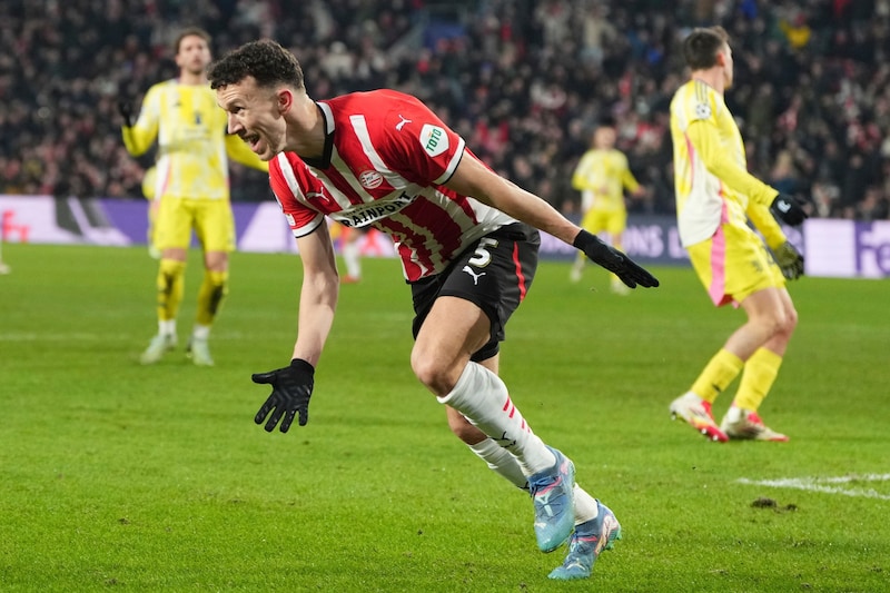 PSV Eindhoven warf Juve aus der Champions League. (Bild: AP)