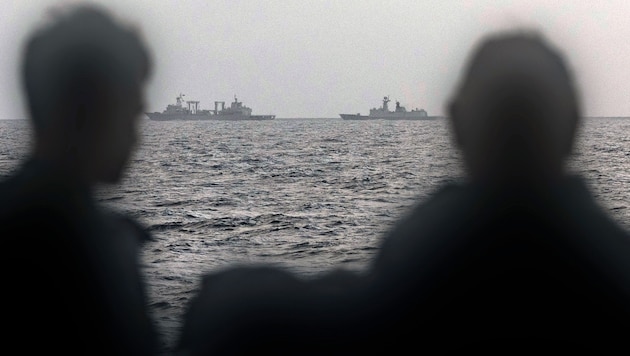 The Philippine military is keeping a very close eye on events off its own coast. (Bild: AFP)