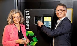 Monika Fiala und Simon Parth von Recycling Pfand Austria: „Alle haben an einem Strang gezogen“.