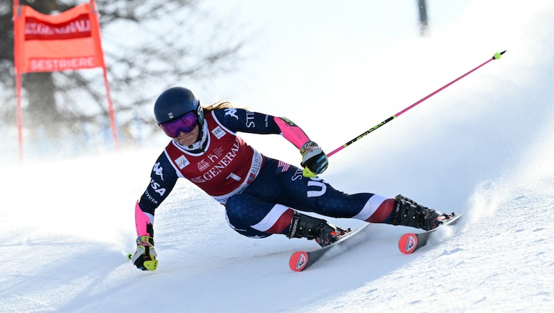 Paula Moltzan (Bild: APA/AFP/Marco BERTORELLO)