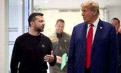 Zuletzt herrschten ziemlich schroffe Töne zwischen Wolodymyr Selenskyj und Donald Trump.