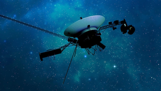 The NASA space probe "Voyager 1" has been racing through space for more than 47 years. (Bild: NASA/JPL-Caltech)