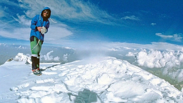 Reinhold Messner was the first person to make it to all 14 eight-thousand-metre peaks - sometimes even single-handedly. (Bild: Archiv Reinhold Messner)