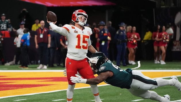 Patrick Mahomes (left) was one of the burglary victims. (Bild: AFP or licensors)