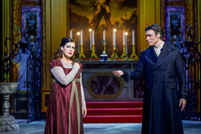 Natalia Ushakova mit „Scarpia“ Thomas Weinhappel