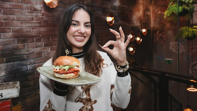 Le Burger has recently started serving a patty made from mealworms in its new creation "Wormwich". (Bild: ROBIN CONSULT)