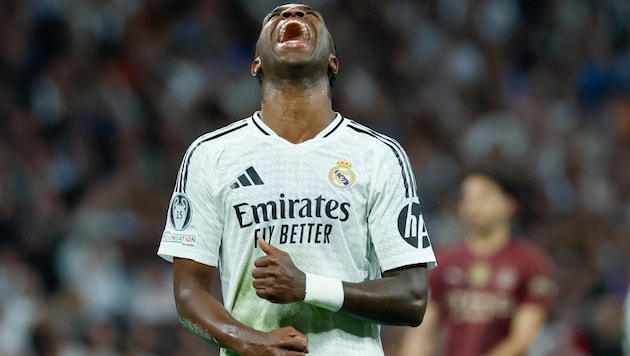 Vinicius Junior is highly coveted. Some people hope he will leave Real soon. (Bild: EPA)