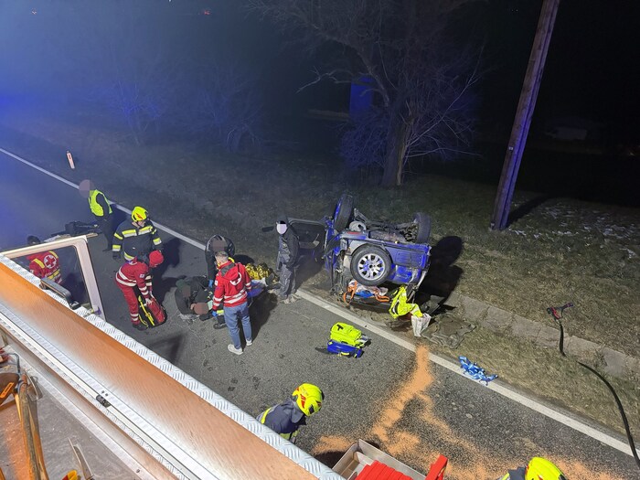 Unfall in Lannach am Freitagabend