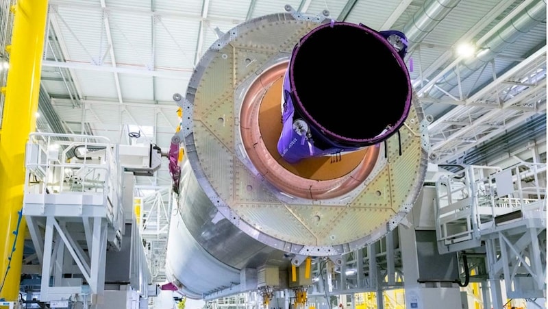 The special insulation for the Ariane 6 engine comes from Berndorf. (Bild: ArianeGroup)