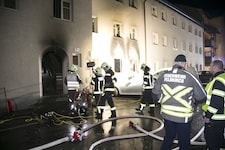 185 Florianijünger waren am Freitagabend im Einsatz. (Bild: Mathis Fotografie)