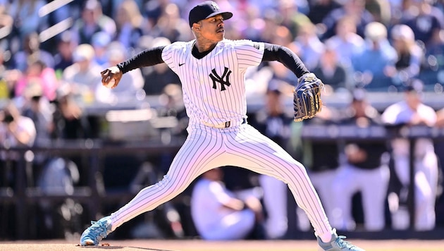 Marcus Stroman of the Yankees can wear more than one moustache in future. (Bild: Getty Images via AFP)