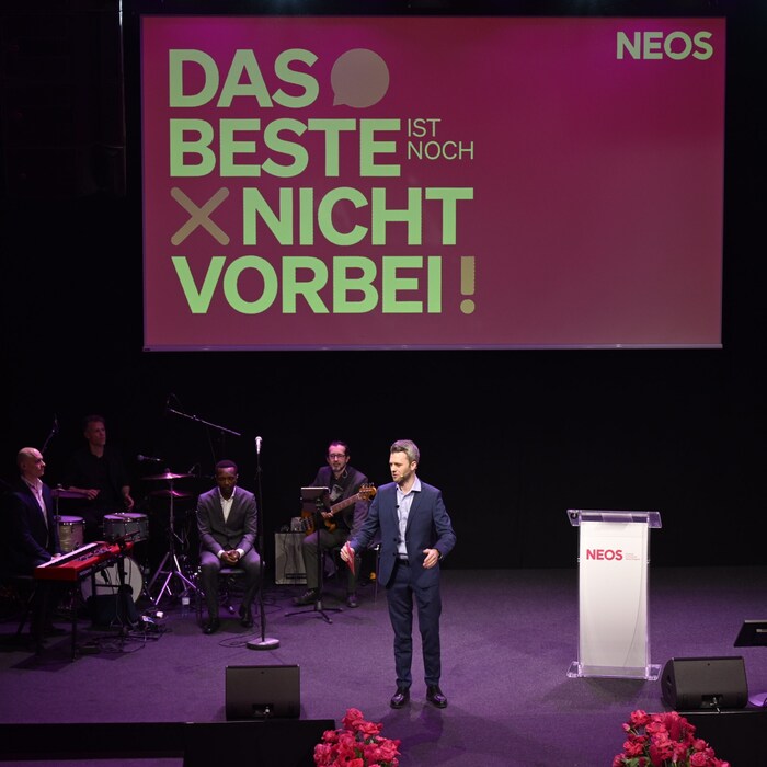 Die Pinken wollen in Wien weiter regieren. 