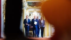 Der Gang zu dritt in die Hofburg ist bereits für Montag fixiert. (Bild: Eva Manhart)