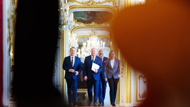 Der Gang zu dritt in die Hofburg ist bereits für Montag fixiert. (Bild: Eva Manhart)