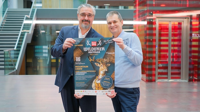 Andreas Stangl (AK) und Harald Kalcher („Krone“).