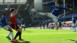 Everton und Manchester United lieferten sich einen dramatischen Schlagabtausch