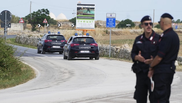 The Italian police are strict. But time often works for traffic offenders. (Bild: AP)