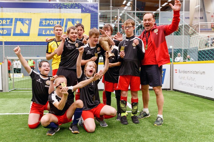 Die Freude steht beim Spielerpass-Cup an erster Stelle.