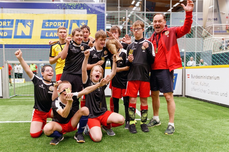 Die Freude steht beim Spielerpass-Cup an erster Stelle. (Bild: Raimund Nics)