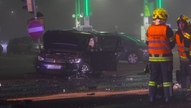 Ein Beispiel von vielen: So endete die Verfolgungsjagd nach einem jungen BMW-Raser in Traun.