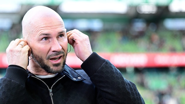 Hoffenheim-Trainer Christian Ilzer sorgte mit seiner Kabinenansprache, in der auch ein Dildo vorkam, für Schlagzeilen. Auch im österreichischen Fußball gab und gibt es spezielle Motivationskünstler. (Bild: GEPA)