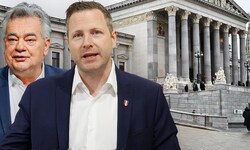 FPÖ-Generalsekretär Michael Schnedlitz regierte auf die neuerlichen Dreierverhandlungen mit ...
