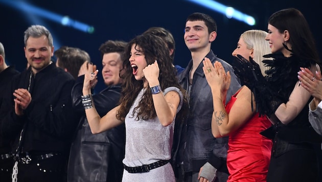 Abor & Tynna schafften es in Stefan Raabs ESC-Show ins Finale. (Bild: RTL / Raab Entertainment / Willi Weber)