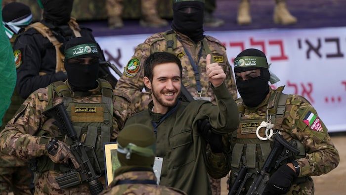 Eine israelische Geisel, die bei einer früheren Waffenruhe freigelassen wurde