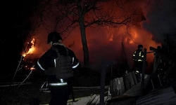 138 Drohnen wurden von der Luftabwehr abgefangen, 119 gingen „verloren“ – über die restlichen ...
